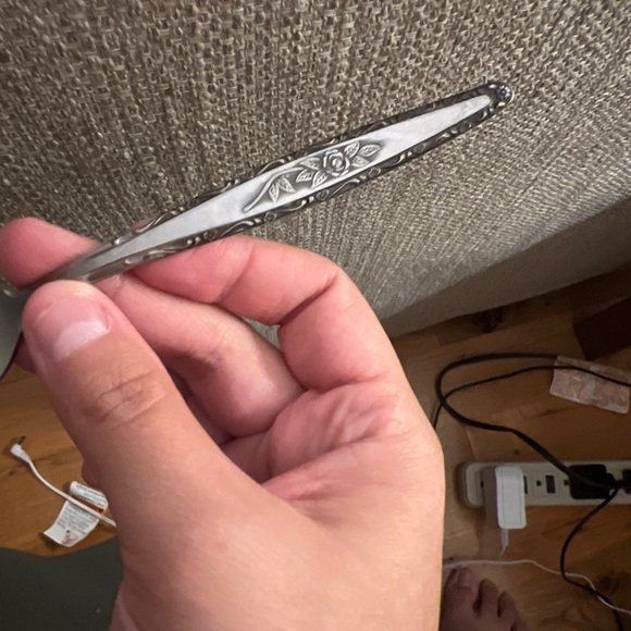 Salad Fork Lot of 10 Rose Victorian Jewelry Making/ Replacements - Picture 5 of 5